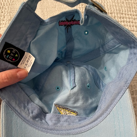 Maui & Sons Blue ‘GNARLY’ Dad Hat NWT O/S UNISEX - Picture 2 of 6